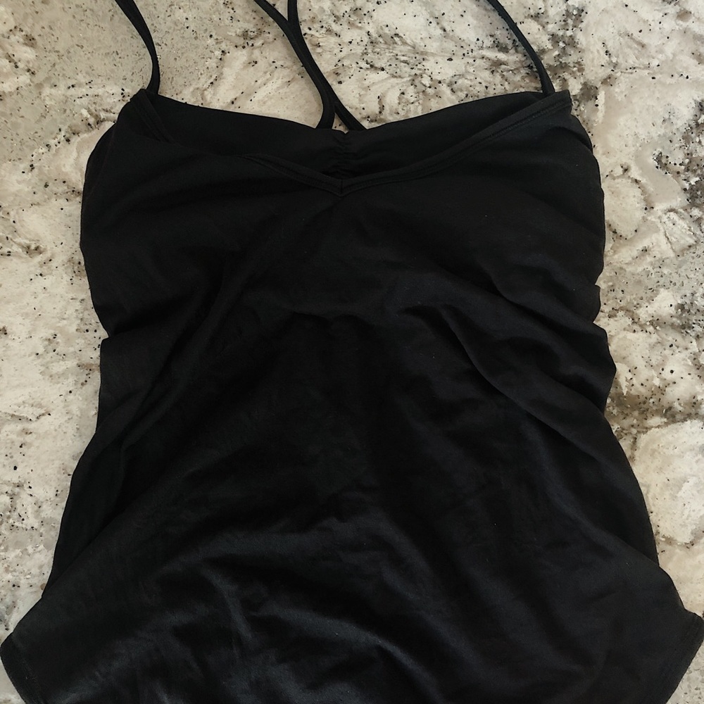 Lululemon athletica mesh tank w/ Built in bra